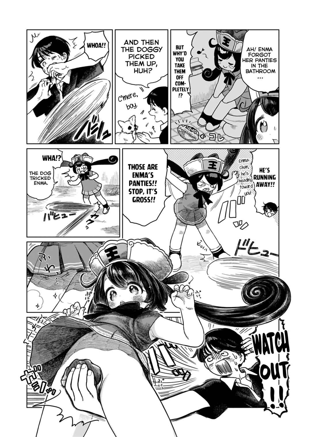 Page 4 Chapter 5 Jigoku Kawaii Enma-chan