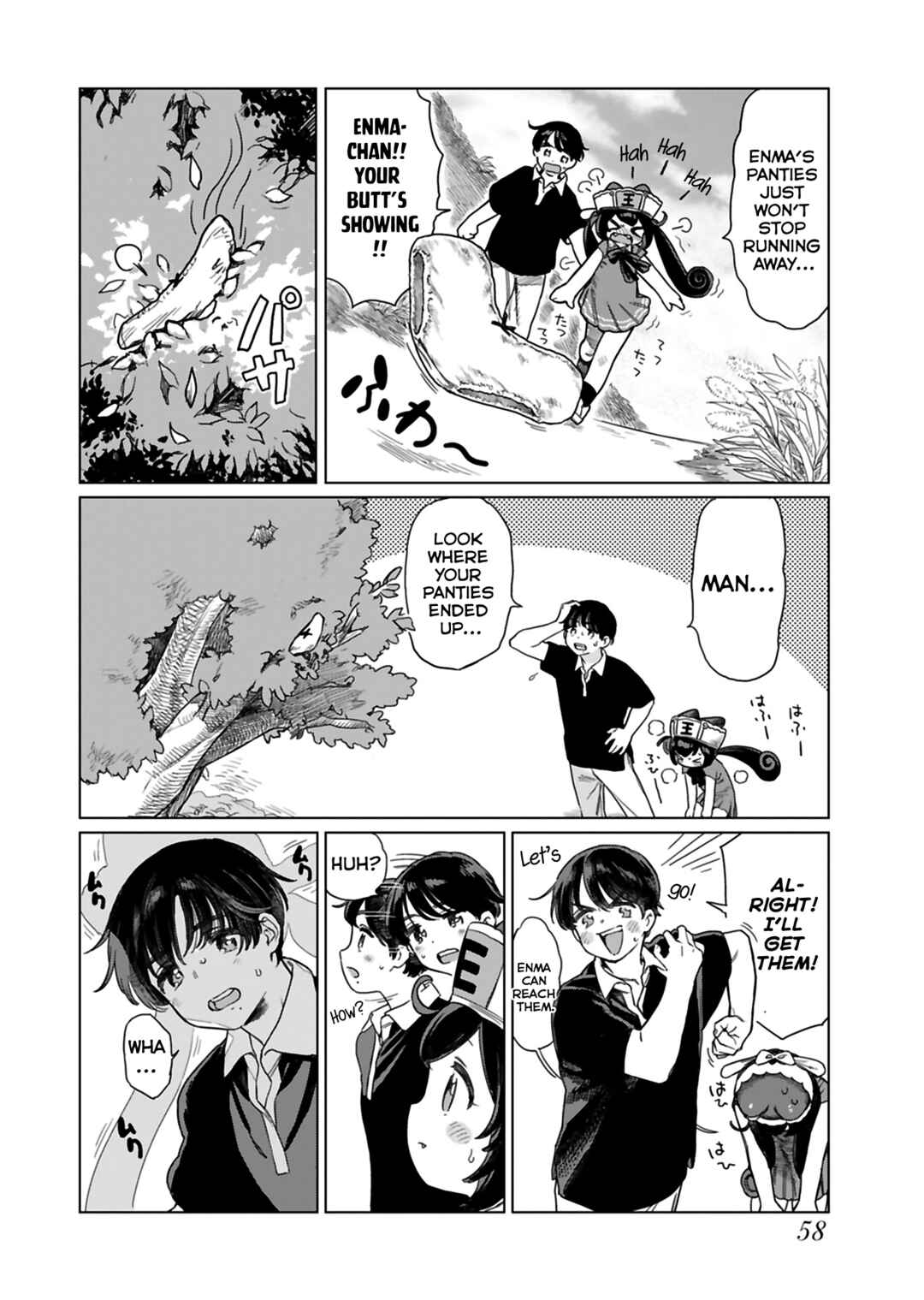 Page 8 Chapter 5 Jigoku Kawaii Enma-chan