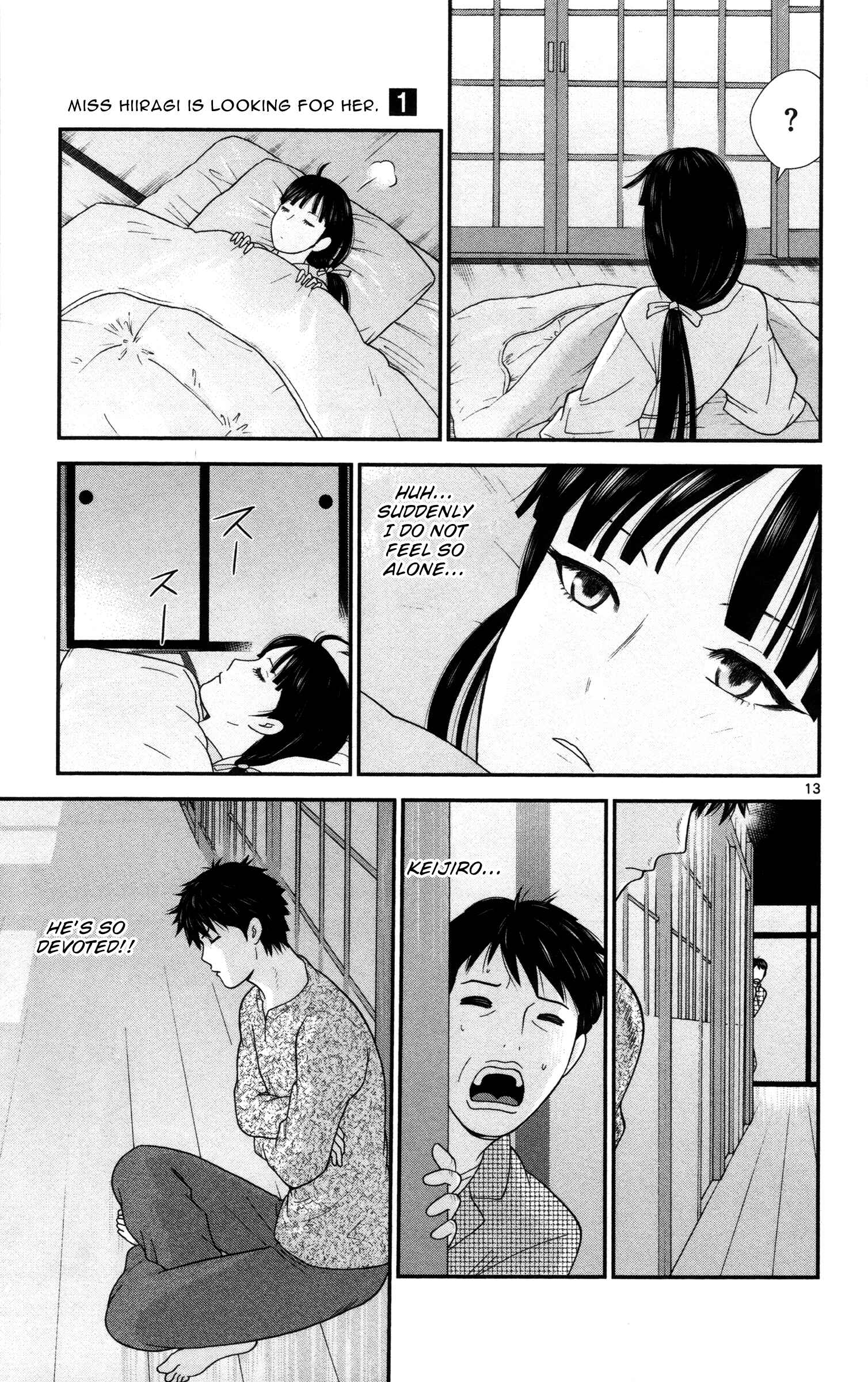 Page 13 Chapter 5 Miss Hiiragi is Looking for Herself