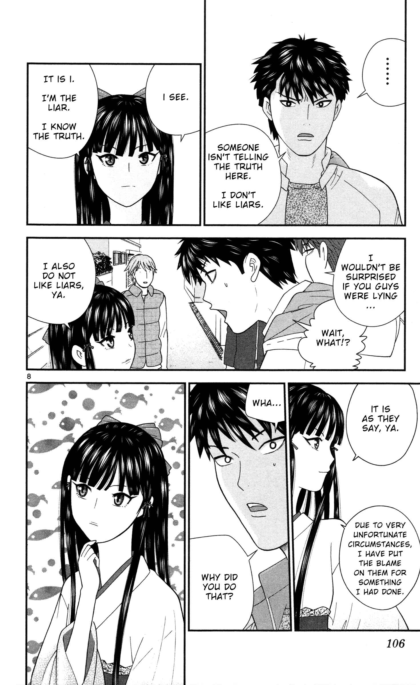 Page 8 Chapter 6 Miss Hiiragi is Looking for Herself