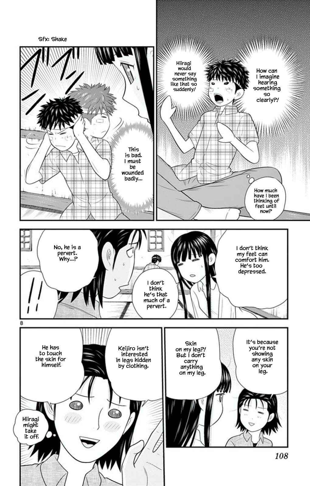Page 8 Chapter 59 Miss Hiiragi is Looking for Herself