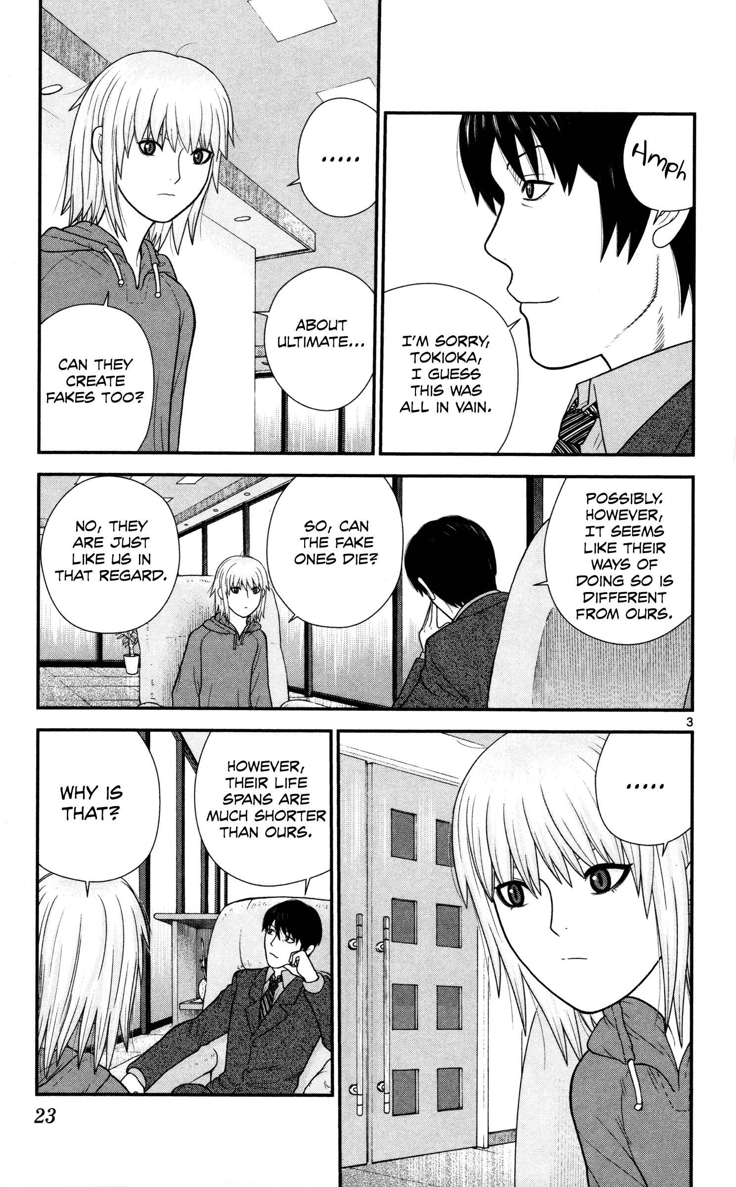 Page 3 Chapter 32 Miss Hiiragi is Looking for Herself