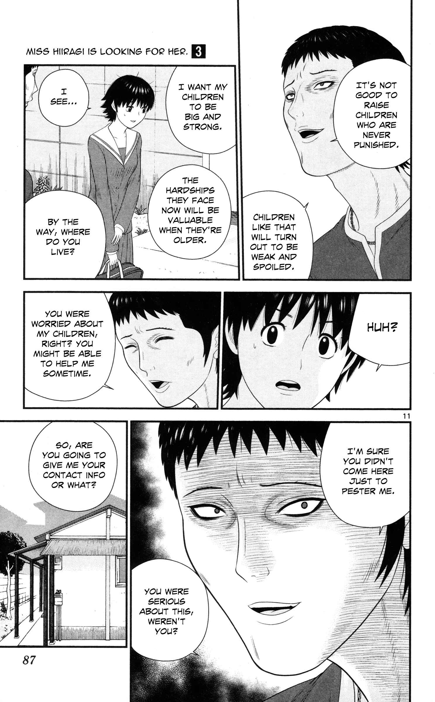 Page 11 Chapter 25 Miss Hiiragi is Looking for Herself