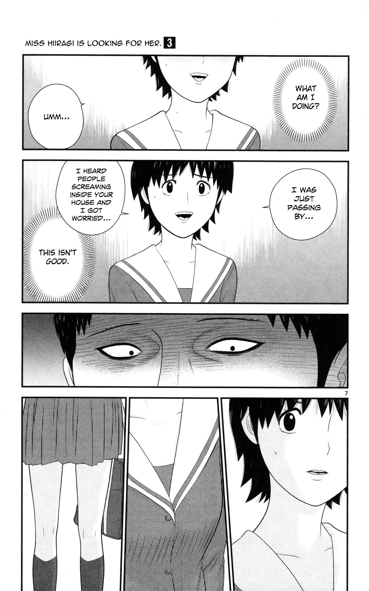 Page 7 Chapter 25 Miss Hiiragi is Looking for Herself