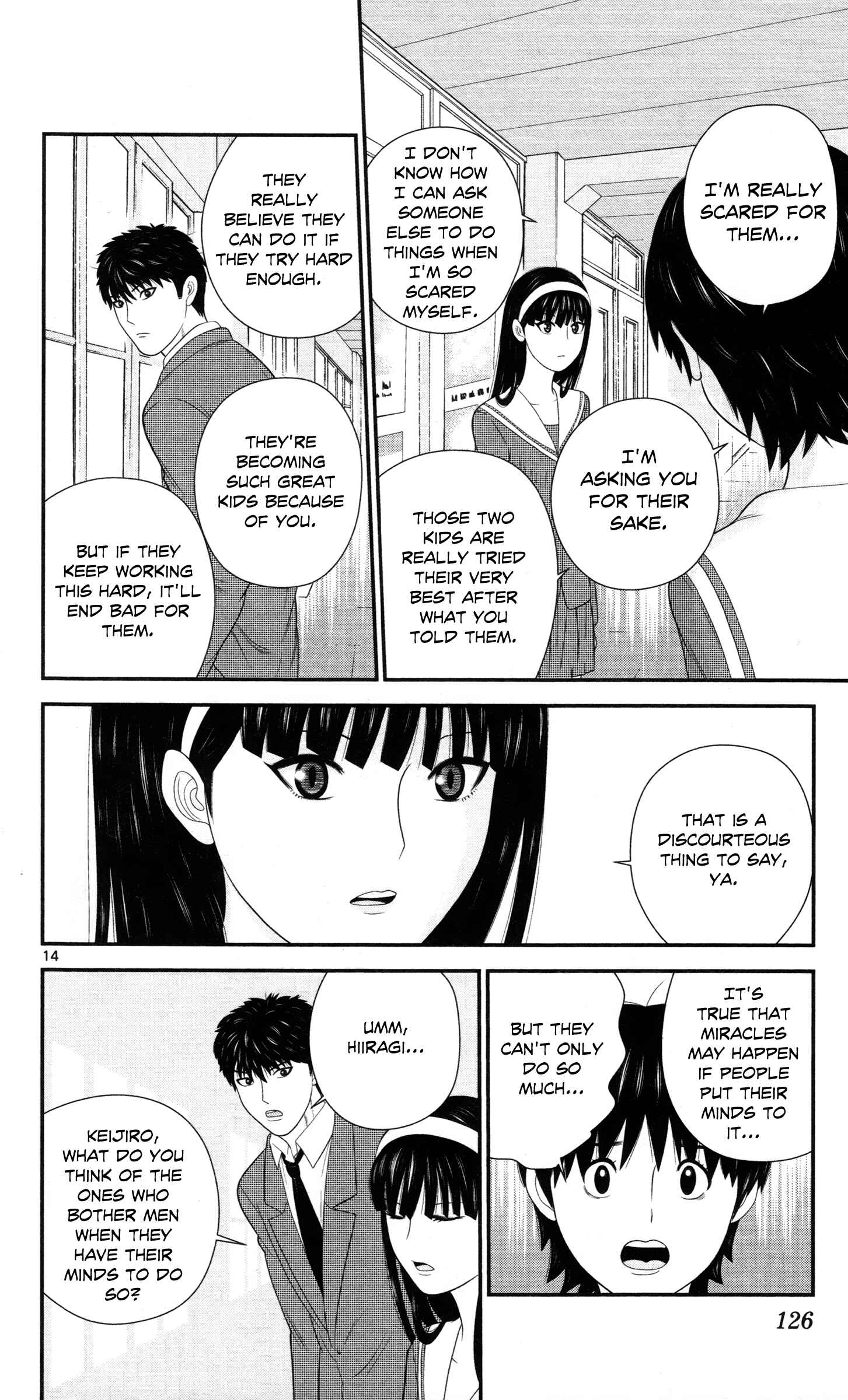 Page 14 Chapter 27 Miss Hiiragi is Looking for Herself