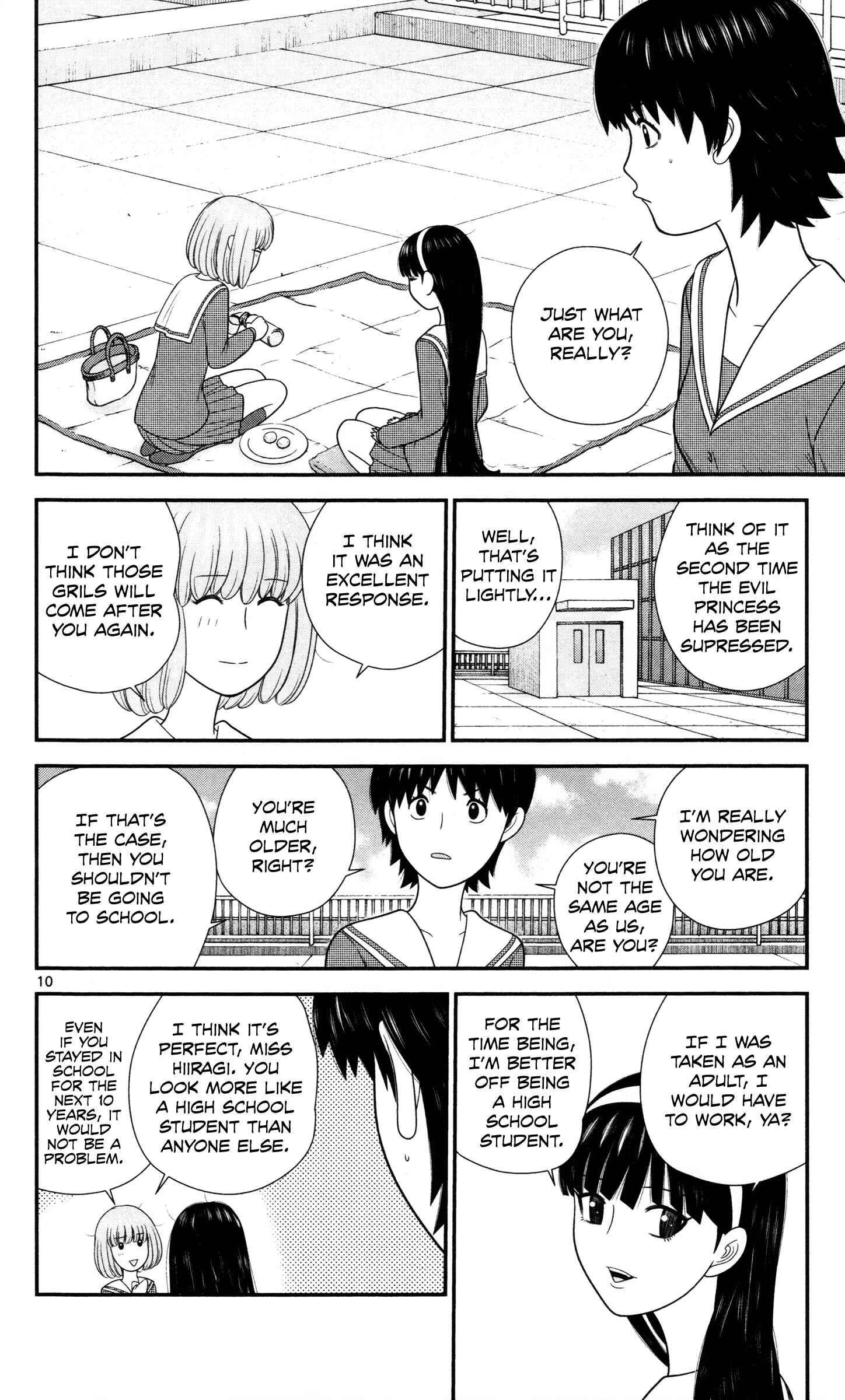 Page 10 Chapter 33 Miss Hiiragi is Looking for Herself
