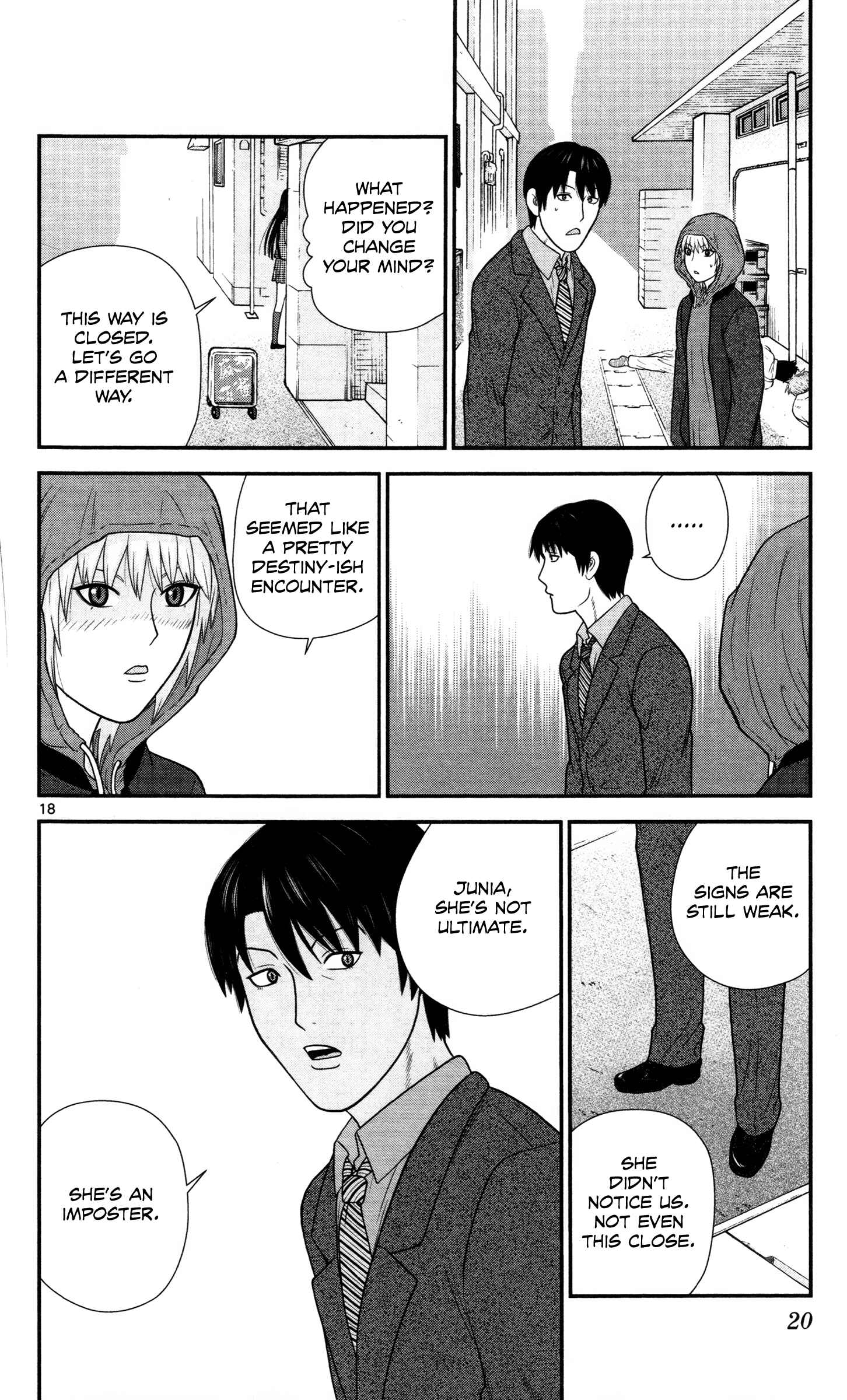 Page 21 Chapter 31 Miss Hiiragi is Looking for Herself