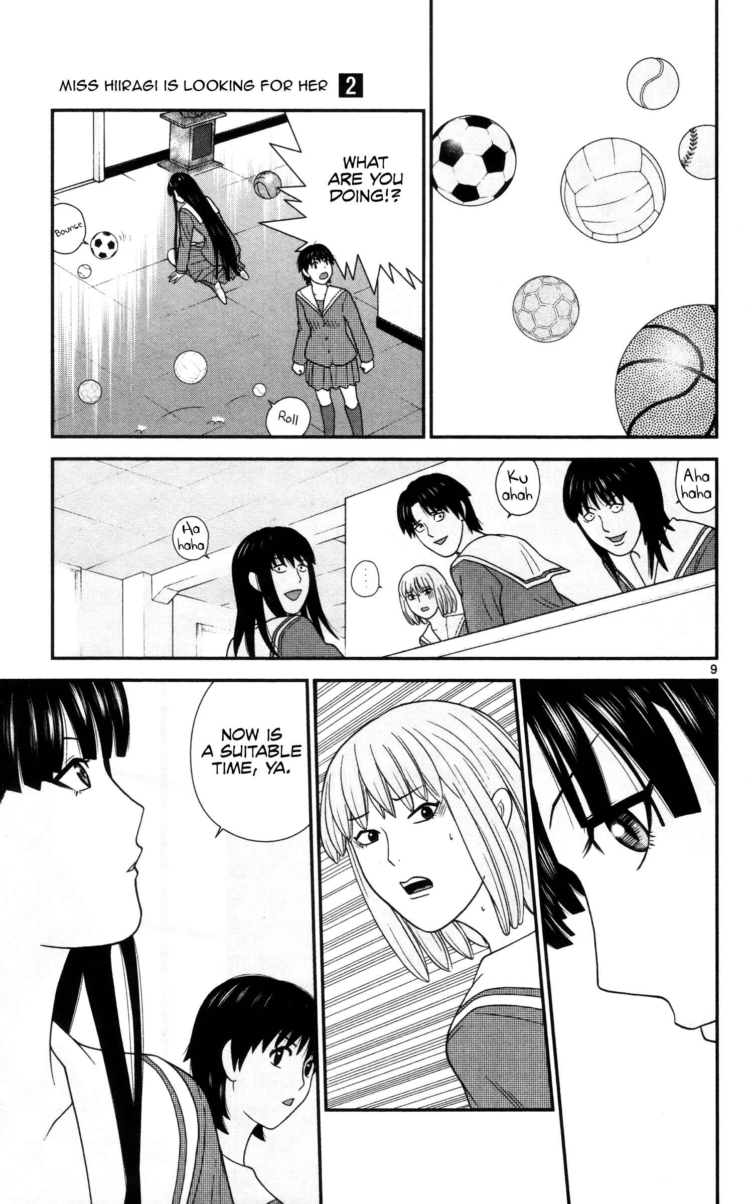 Page 9 Chapter 17 Miss Hiiragi is Looking for Herself
