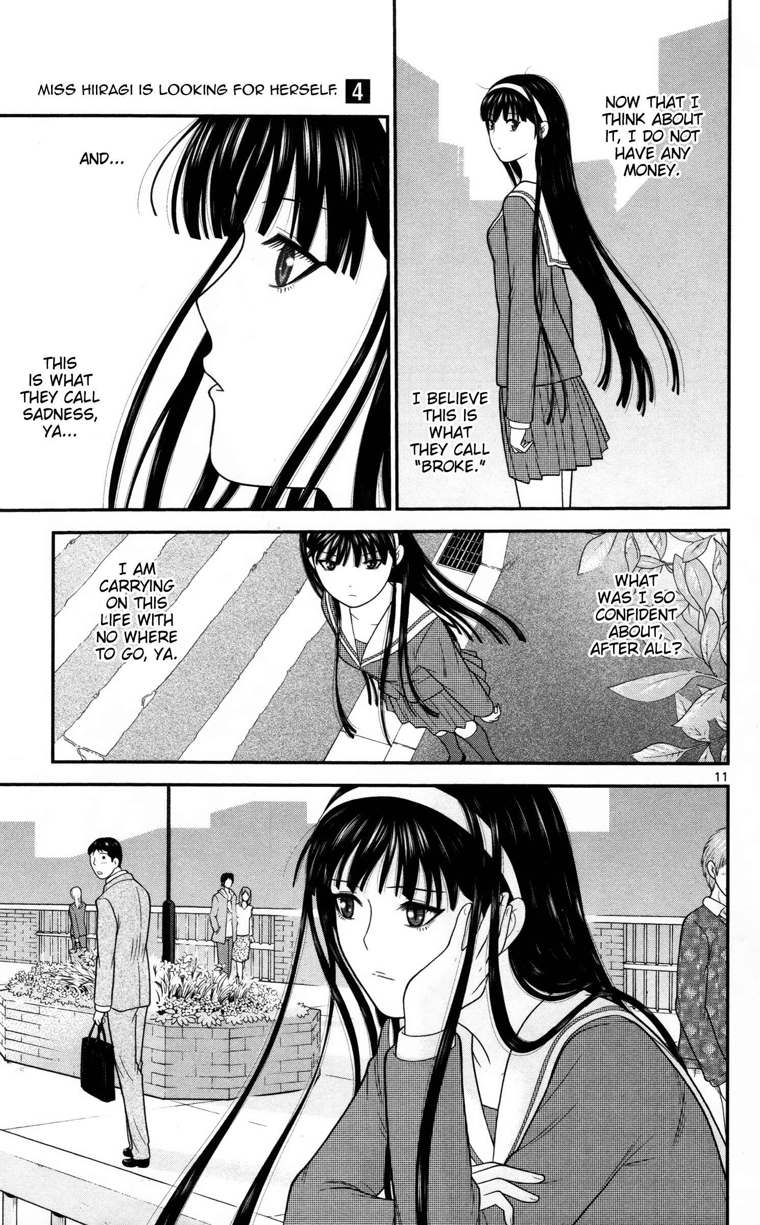 Page 11 Chapter 34 Miss Hiiragi is Looking for Herself