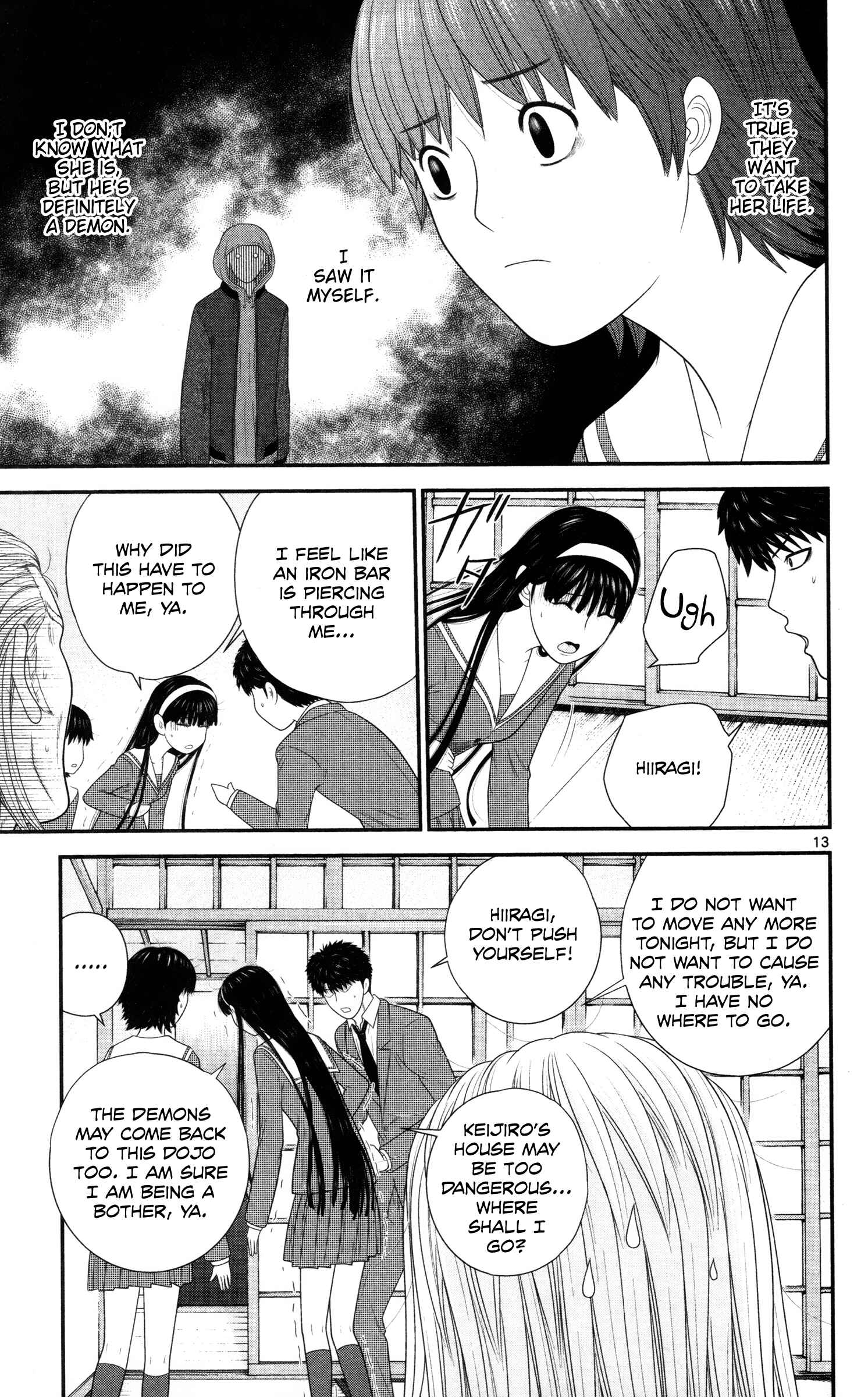 Page 13 Chapter 40 Miss Hiiragi is Looking for Herself