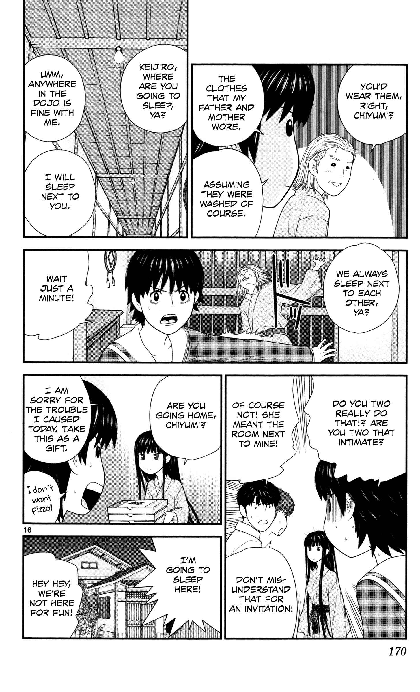 Page 16 Chapter 40 Miss Hiiragi is Looking for Herself