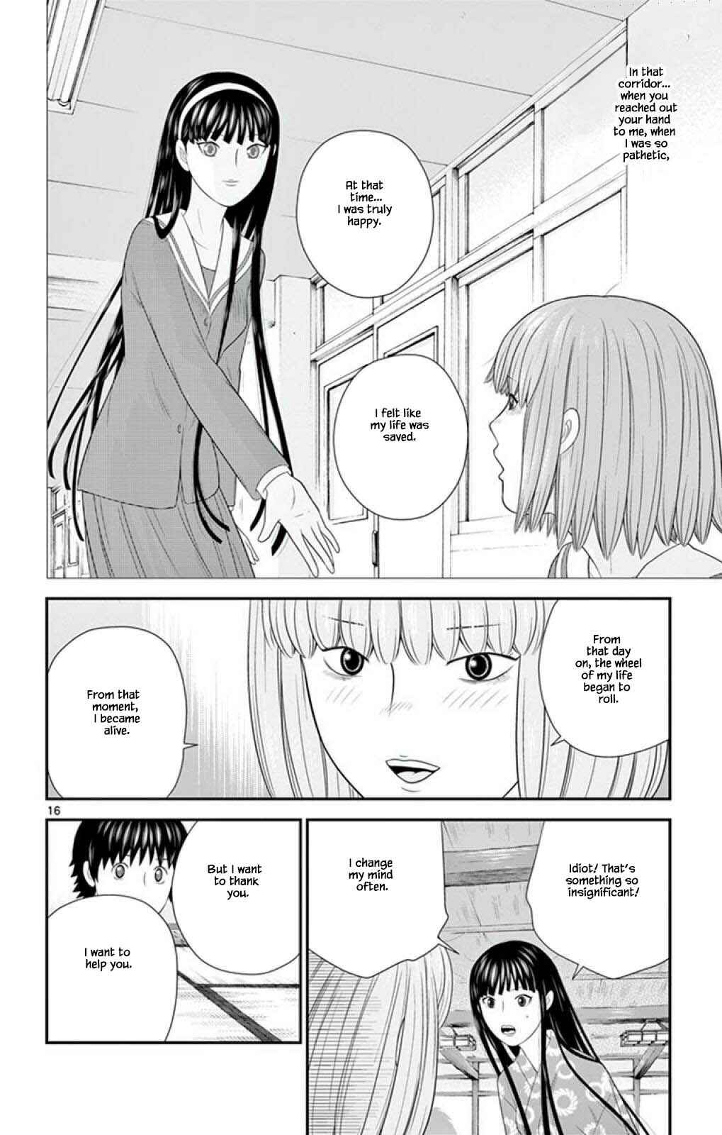Page 16 Chapter 62 Miss Hiiragi is Looking for Herself
