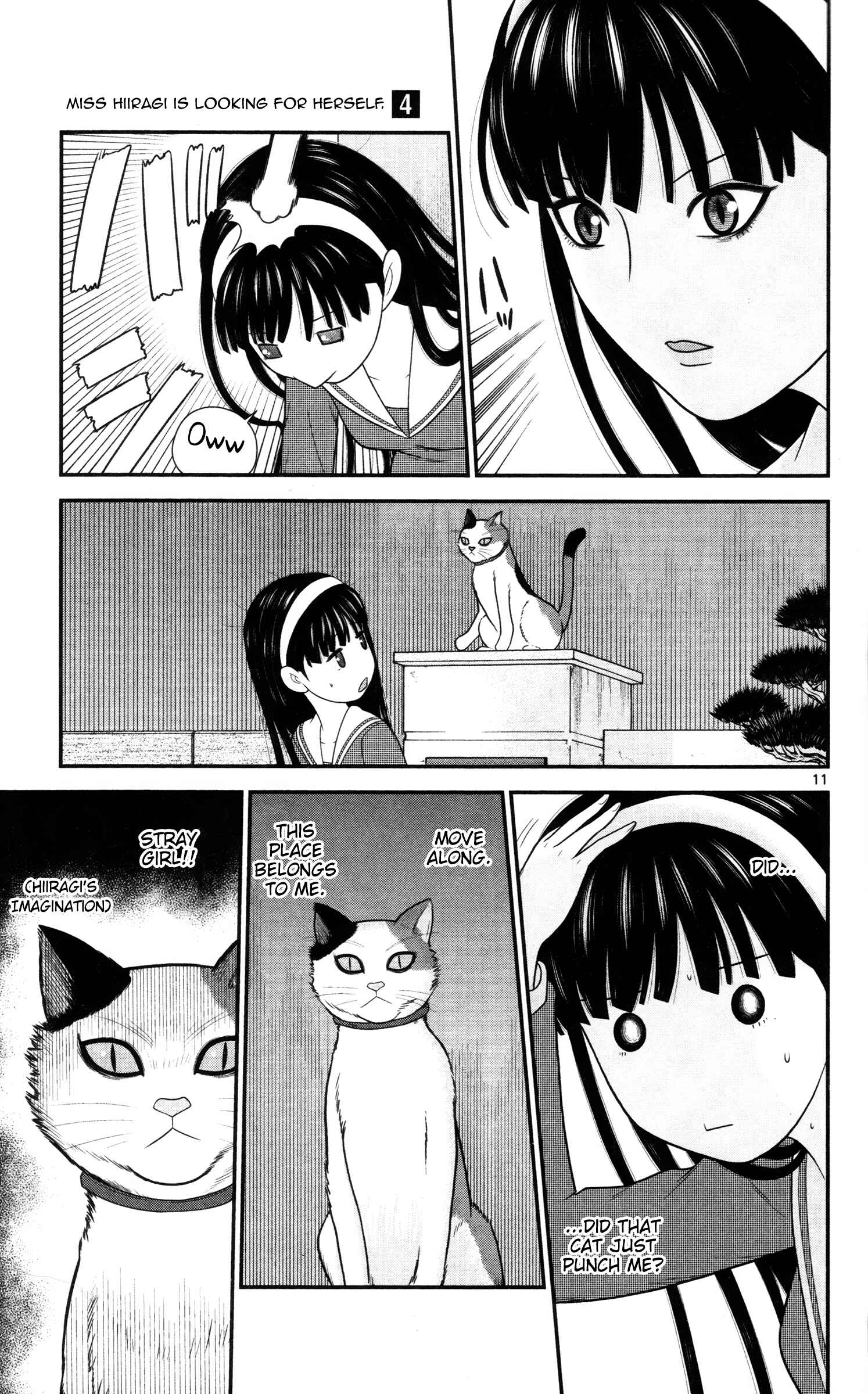 Page 11 Chapter 35 Miss Hiiragi is Looking for Herself