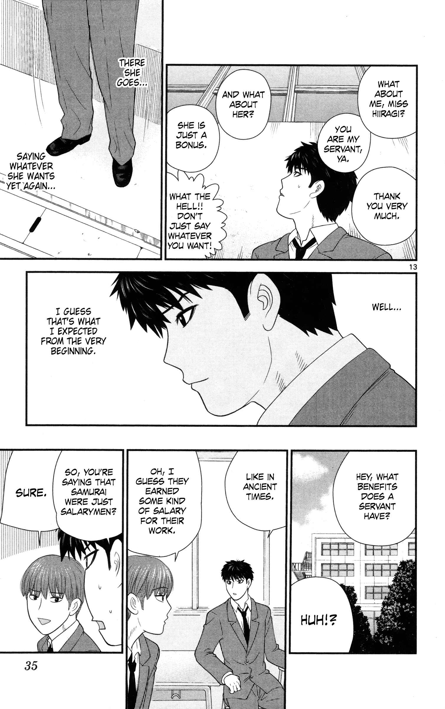 Page 13 Chapter 22 Miss Hiiragi is Looking for Herself