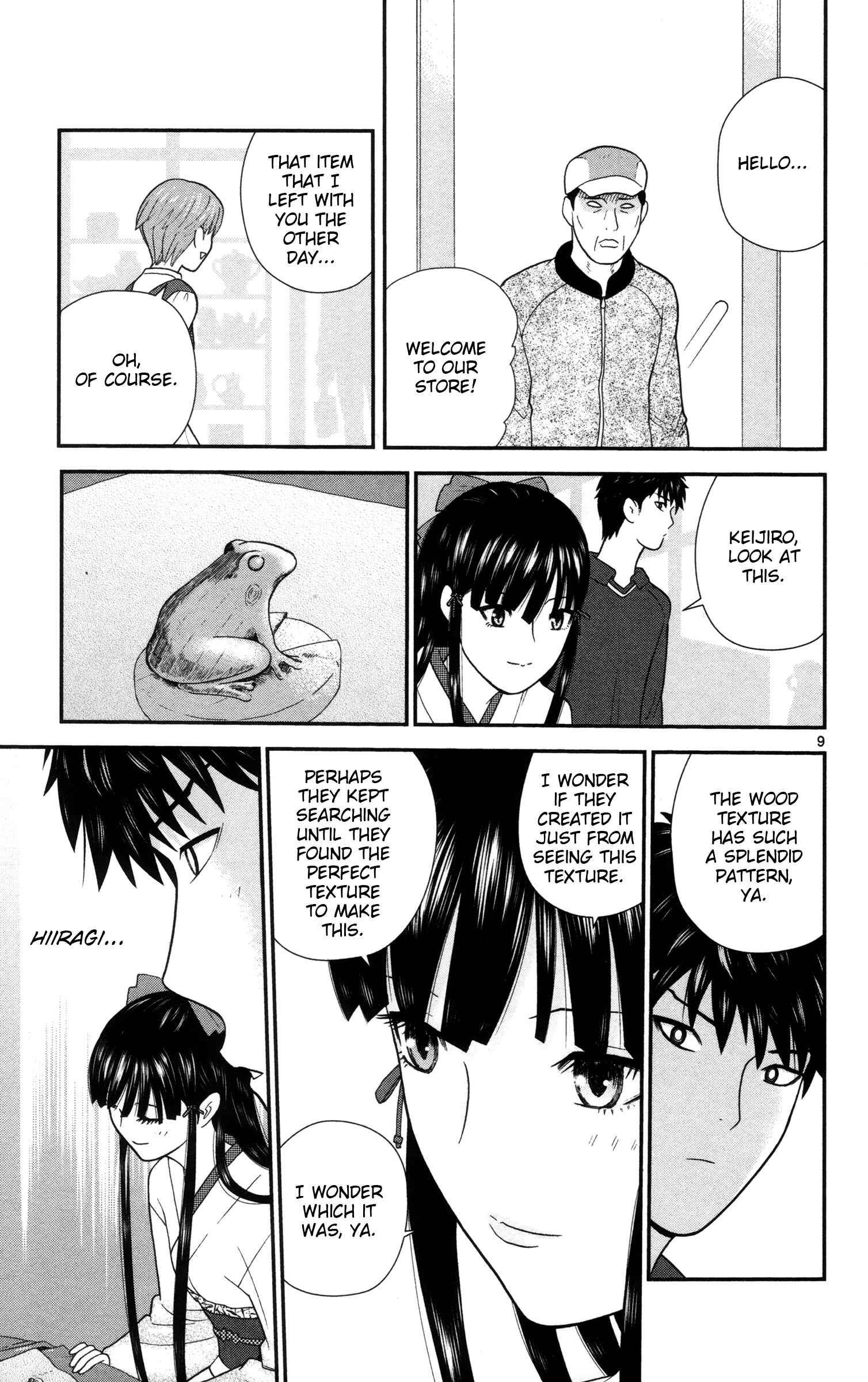 Page 9 Chapter 8 Miss Hiiragi is Looking for Herself