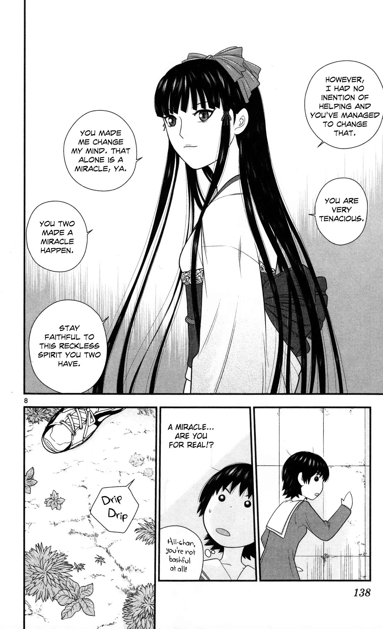Page 8 Chapter 28 Miss Hiiragi is Looking for Herself