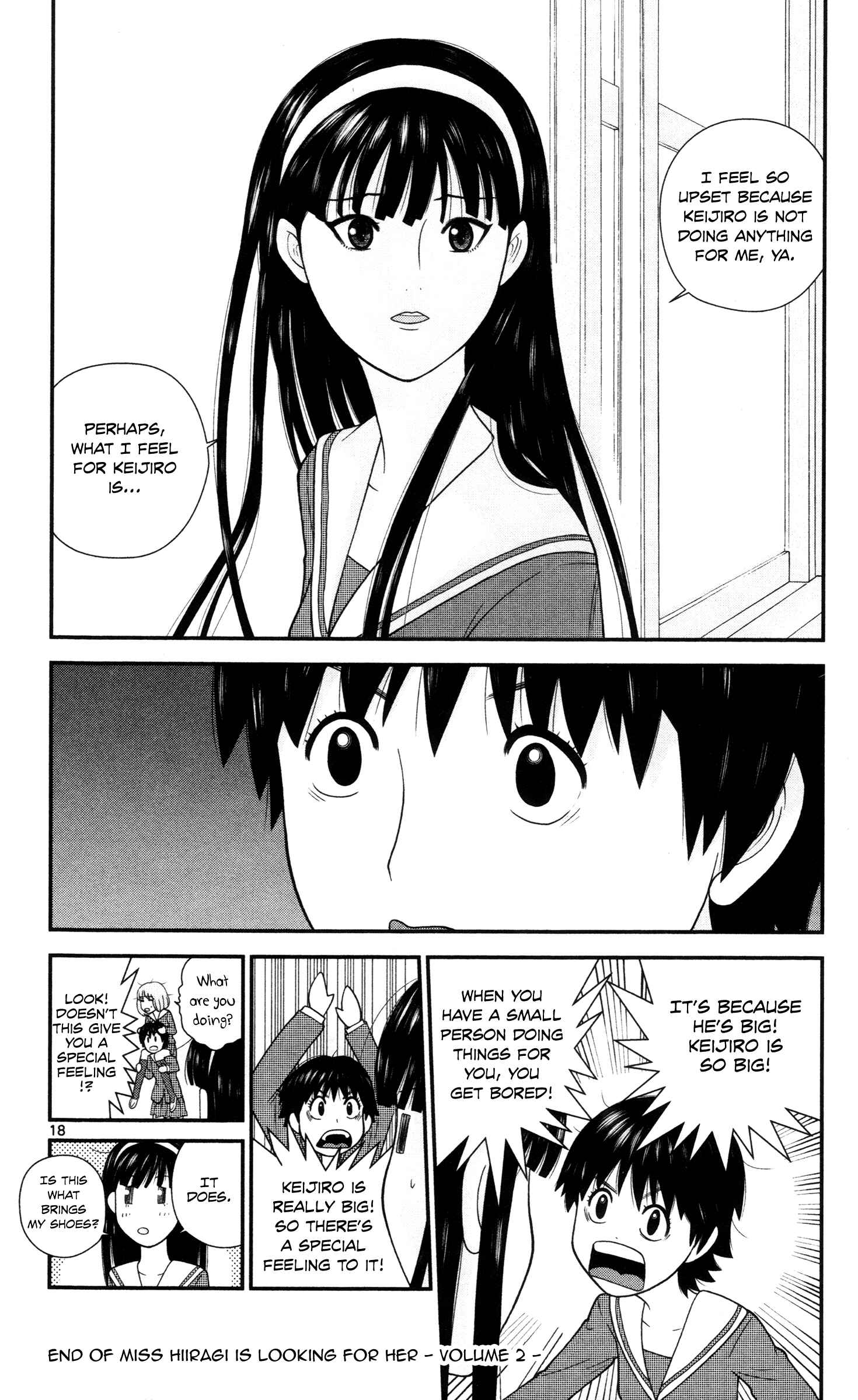 Page 18 Chapter 20 Miss Hiiragi is Looking for Herself