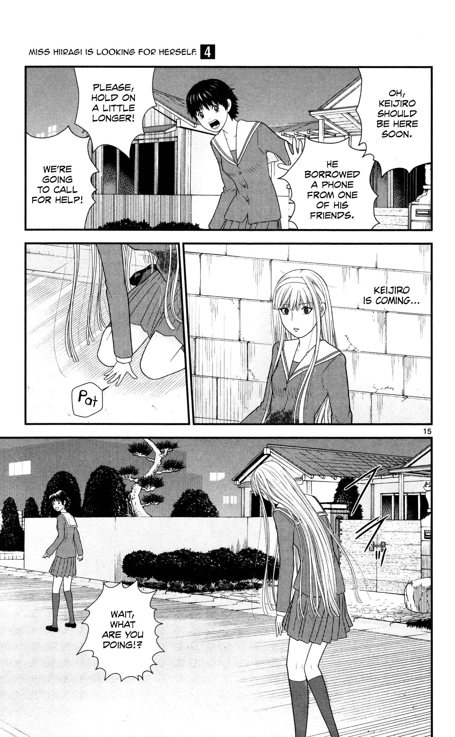 Page 15 Chapter 37 Miss Hiiragi is Looking for Herself