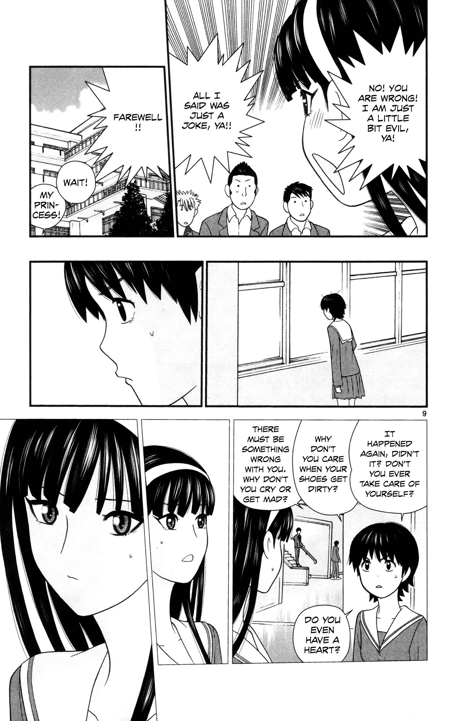 Page 9 Chapter 15 Miss Hiiragi is Looking for Herself