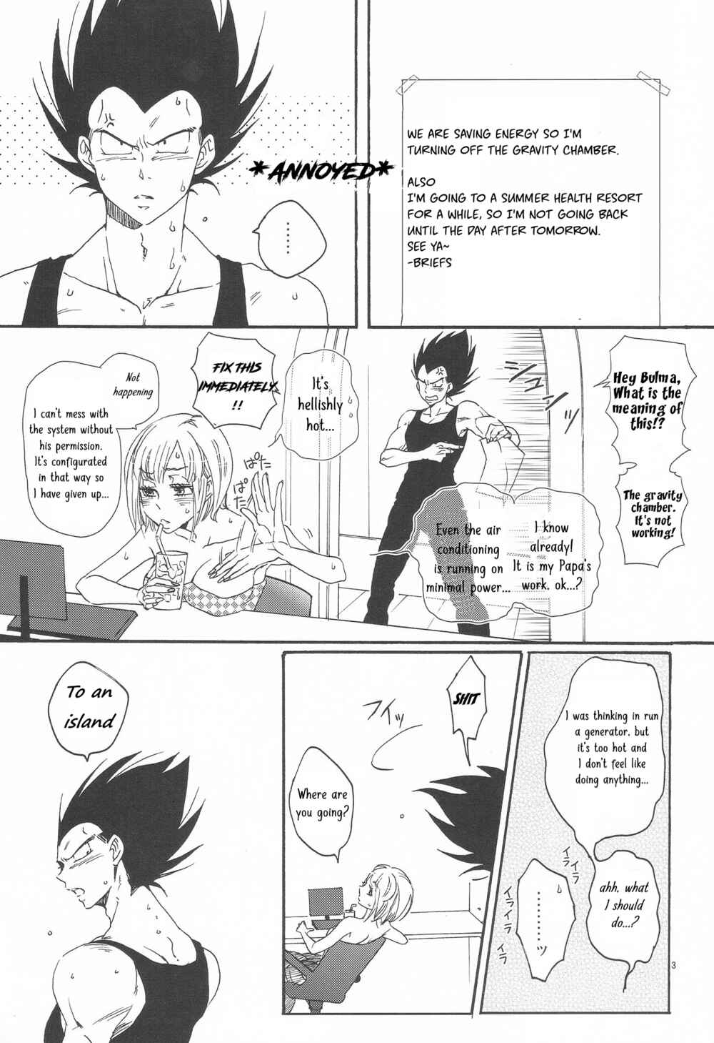 Page 2 Chapter Unknown_fddf Dragon Ball - Love Summer (Doujinshi)