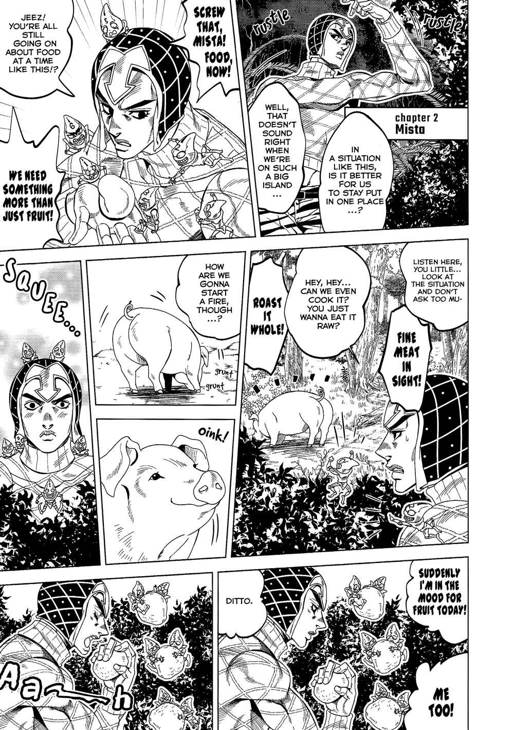 Page 17 Chapter Unknown_1cd1 JoJos Bizarre Adventure - UNDER GROUND (Doujinshi)