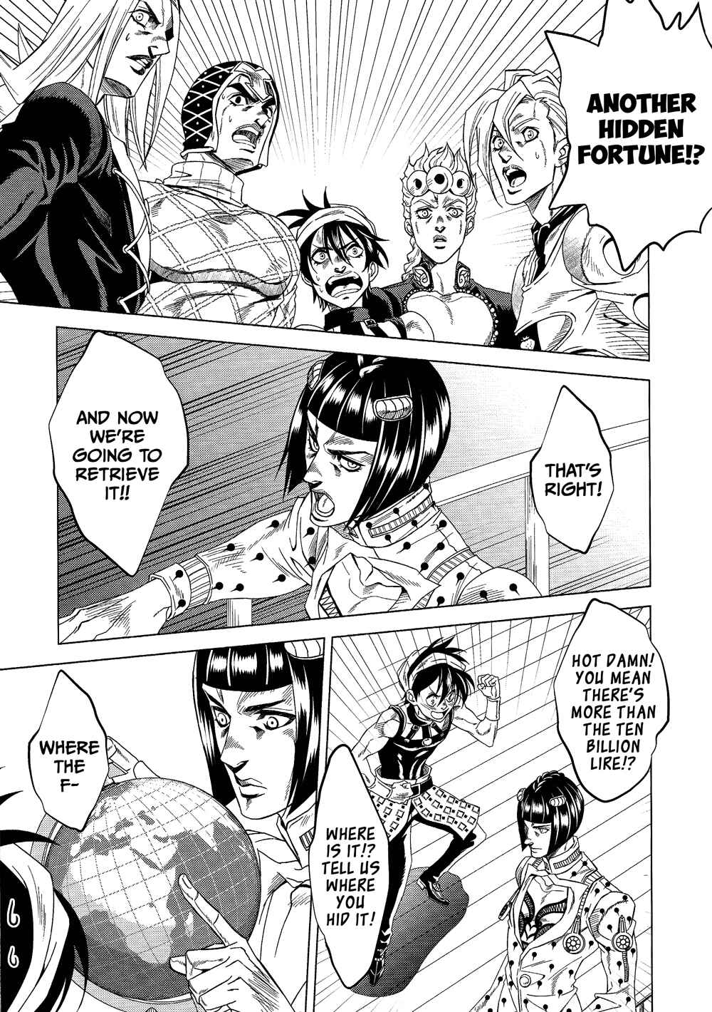 Page 9 Chapter Unknown_1cd1 JoJos Bizarre Adventure - UNDER GROUND (Doujinshi)