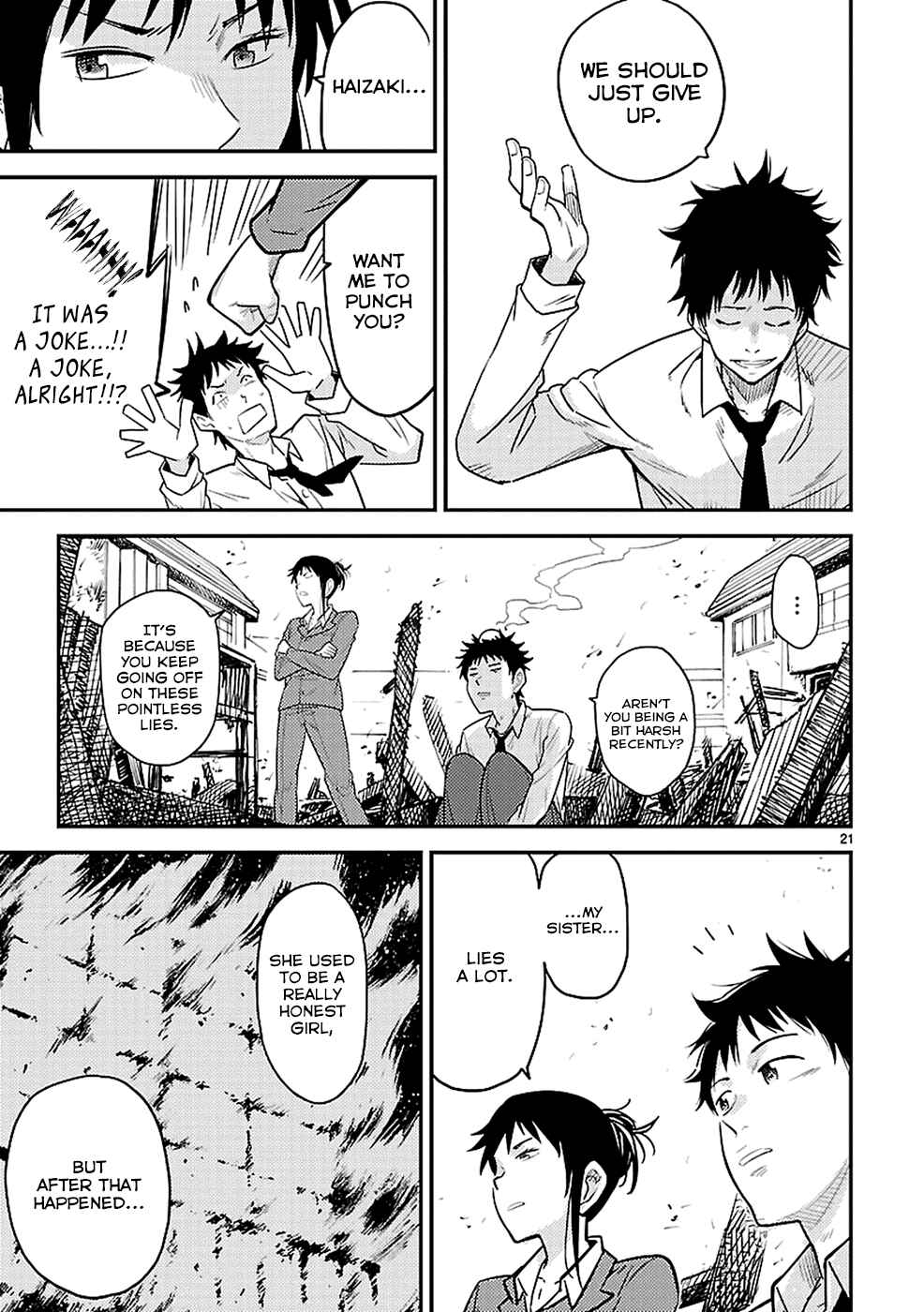 Page 21 Chapter 6 Haru no Houtai Shoujo