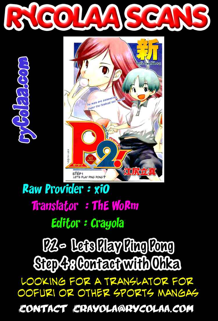 Page 1 Chapter 4 P2! -lets Play Pingpong!-