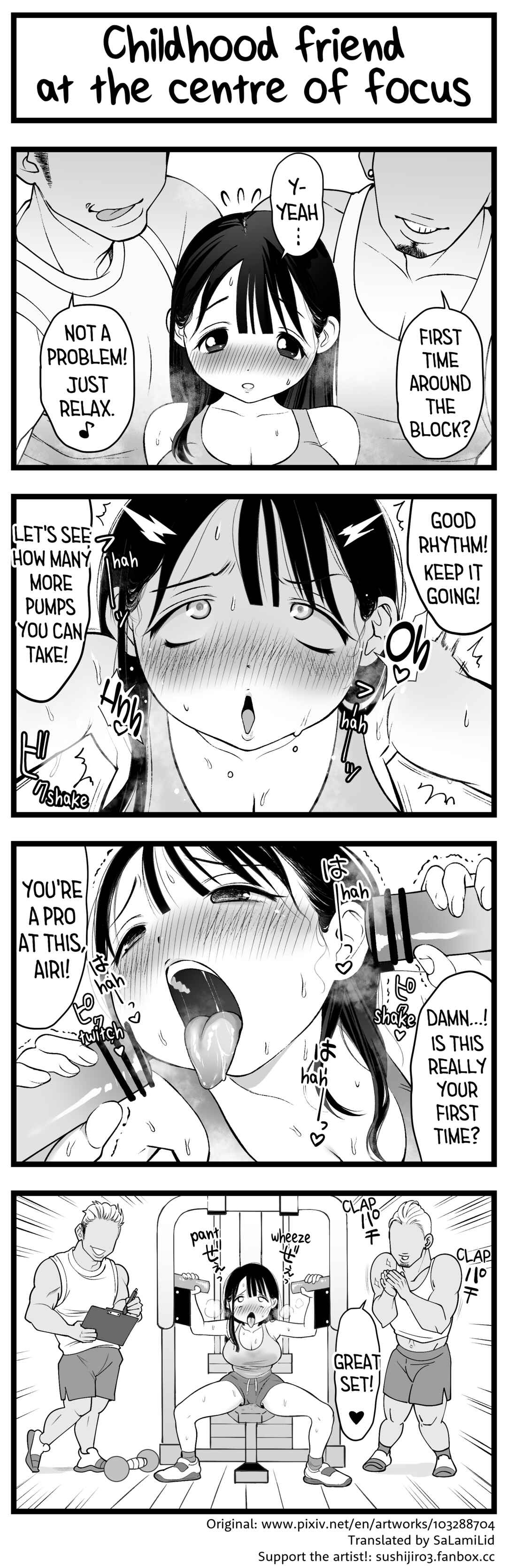 Page 1 Chapter 52 Dou Ganbatte mo Ecchi ni Nacchau Osananajimi