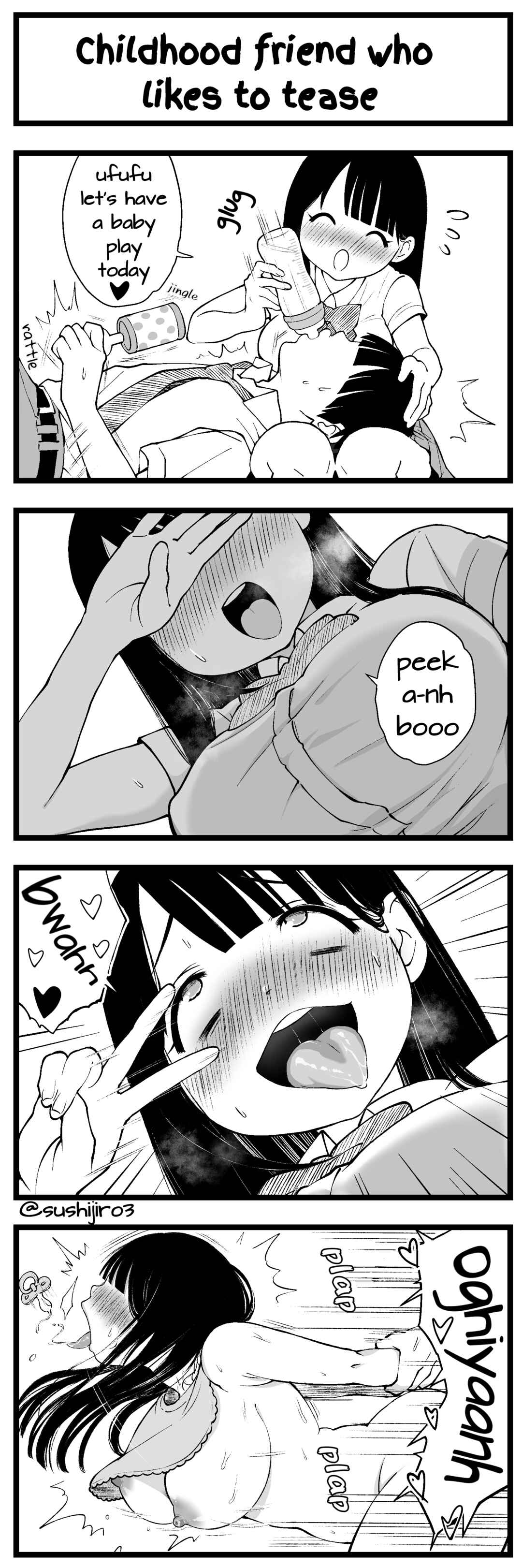 Page 1 Chapter 25 Dou Ganbatte mo Ecchi ni Nacchau Osananajimi