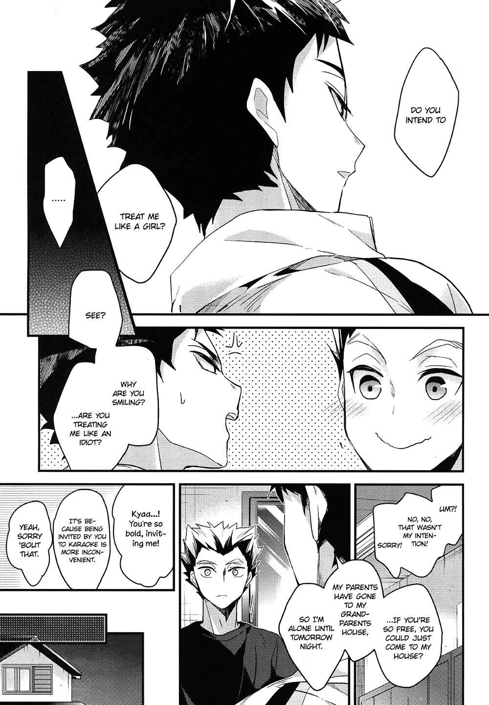 Page 6 Chapter Unknown_b3dc Haikyu!! - Mada Himitsu (Doujinshi)