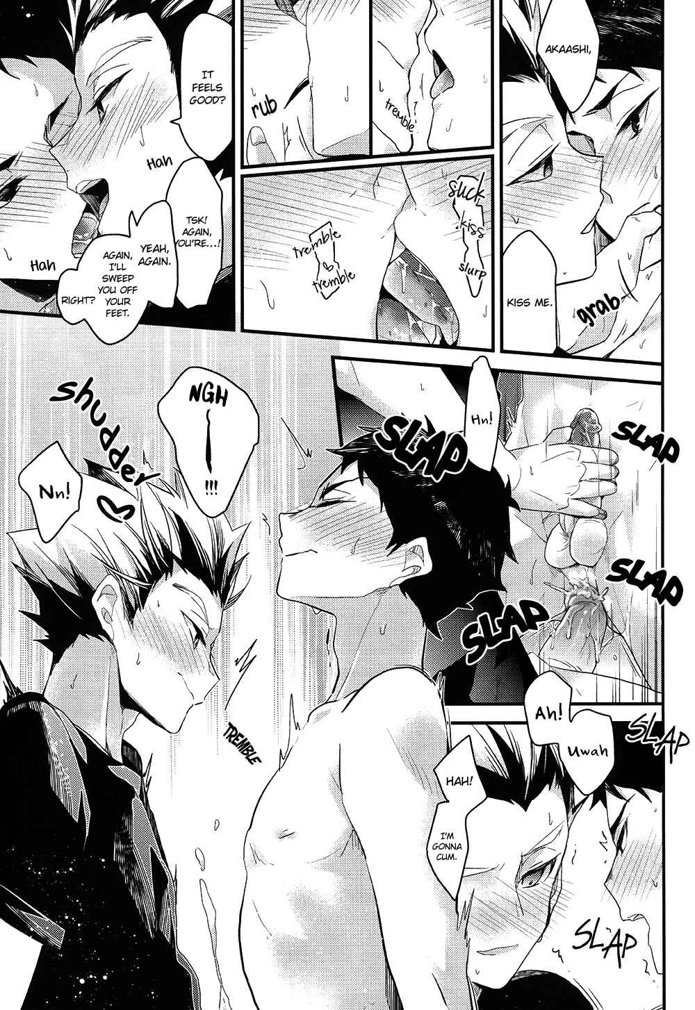 Page 8 Chapter Unknown_b3dc Haikyu!! - Mada Himitsu (Doujinshi)