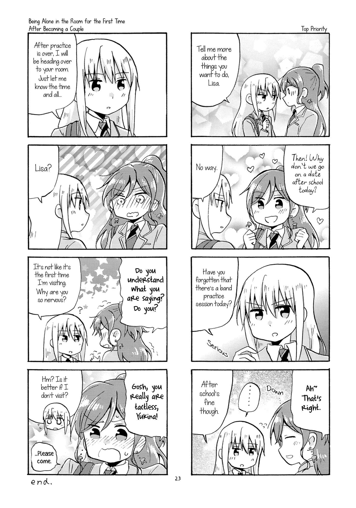 Page 22 Chapter Unknown_5591 BanG Dream! - LOVE ADVENT (doujinshi)