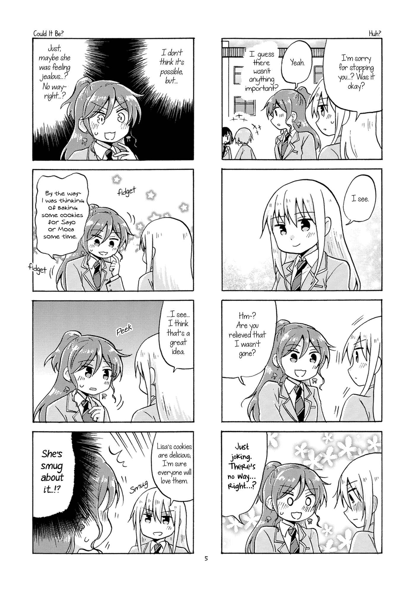 Page 4 Chapter Unknown_5591 BanG Dream! - LOVE ADVENT (doujinshi)