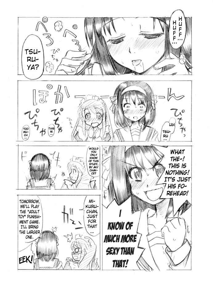 Page 22 Chapter 0 Suzumiya Haruhi no Yuuutsu - Tsuruya-ke no Okite (Doujinshi)