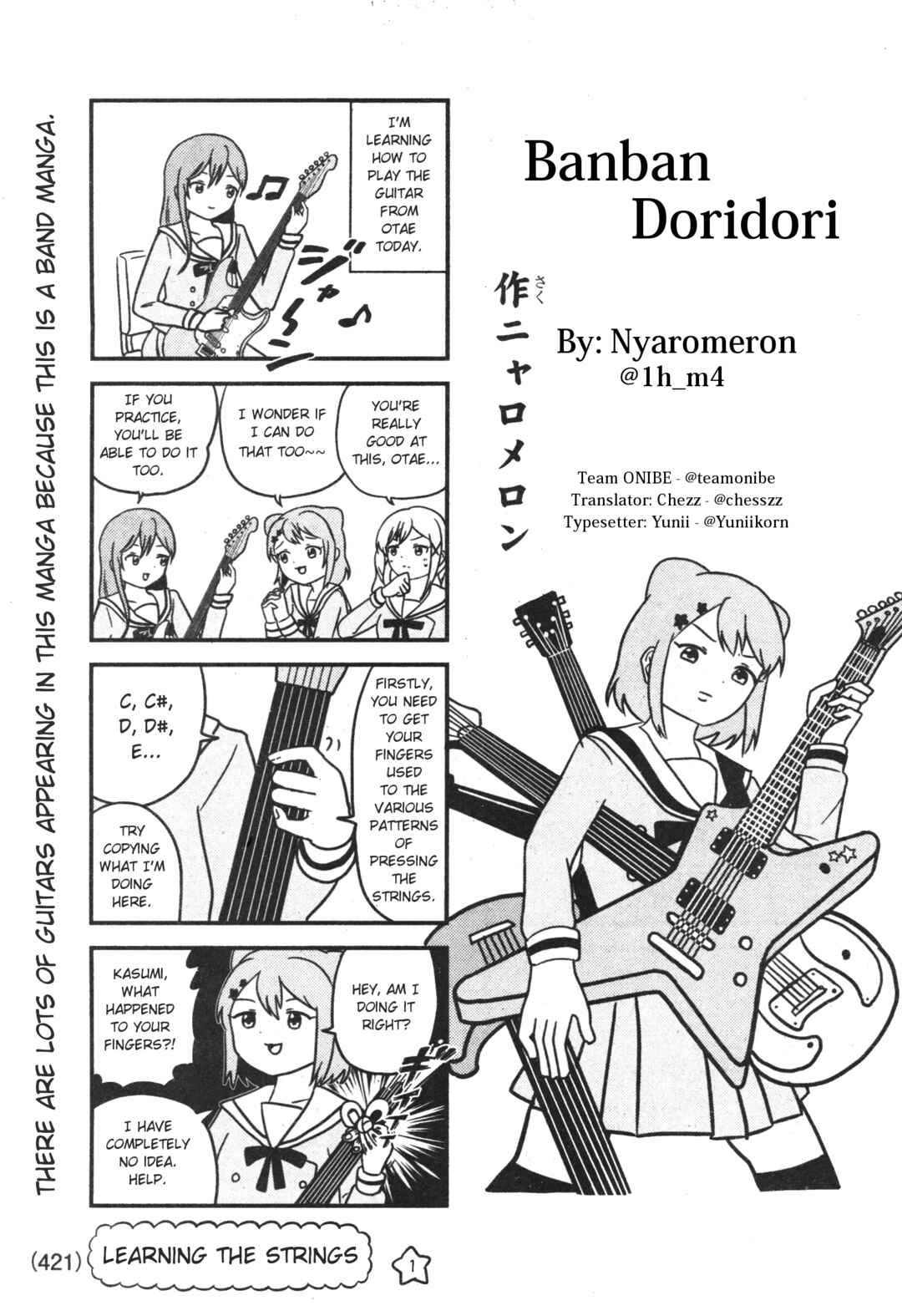 Page 1 Chapter 3 Bang Bang Dream Dream