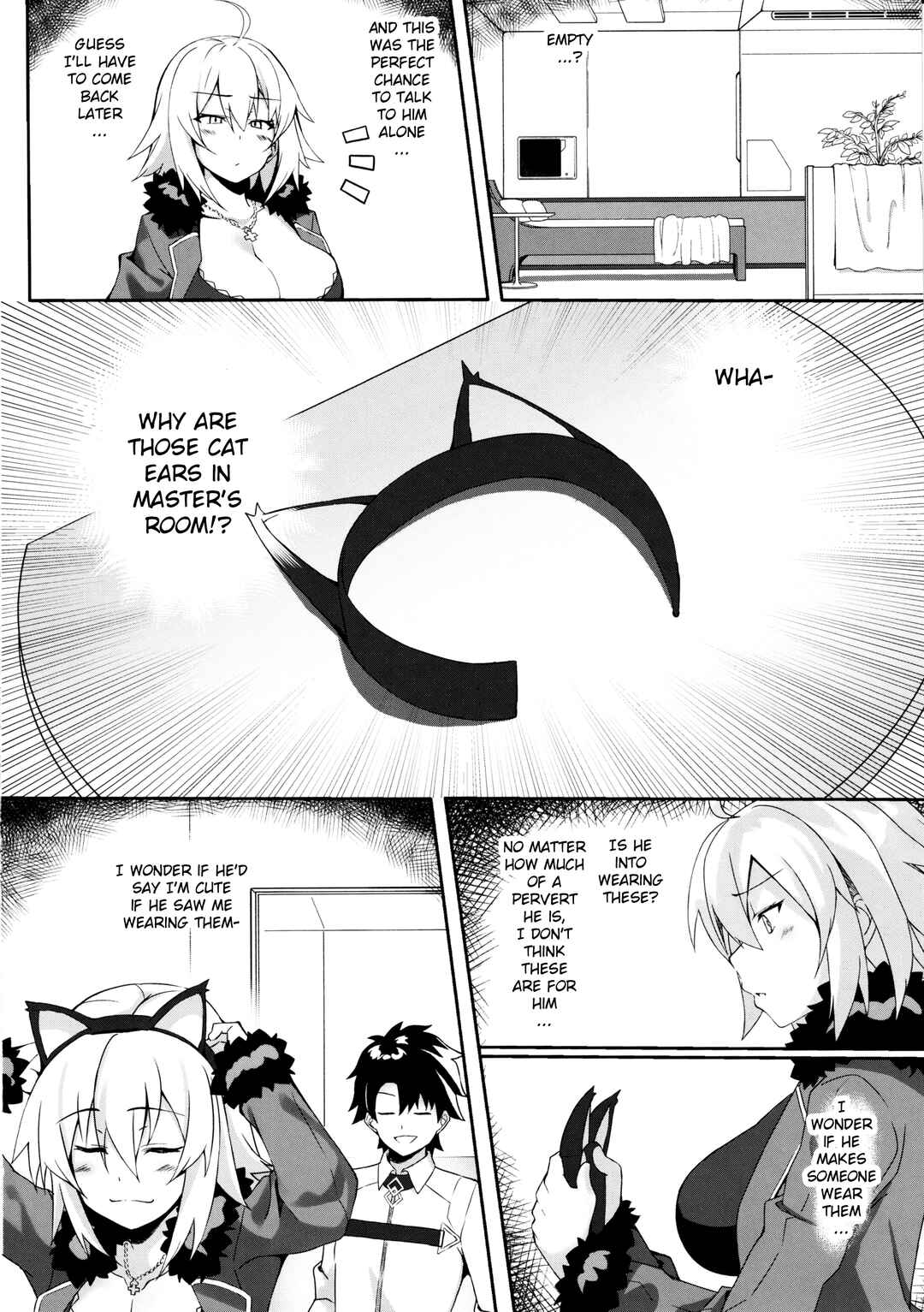 Page 3 Chapter Unknown_9d70 Fate/Grand Order - Nekomimi Jeanne to Hitasura Koubi Suru Hon (Doujinshi)
