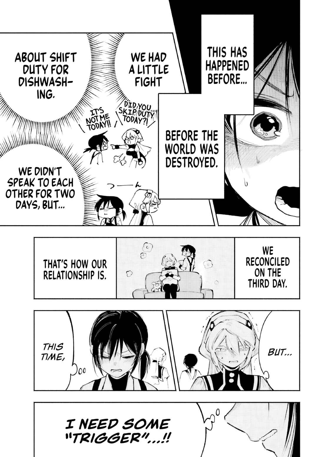 Page 12 Chapter 6 Kami-sama ga Mitenai kara