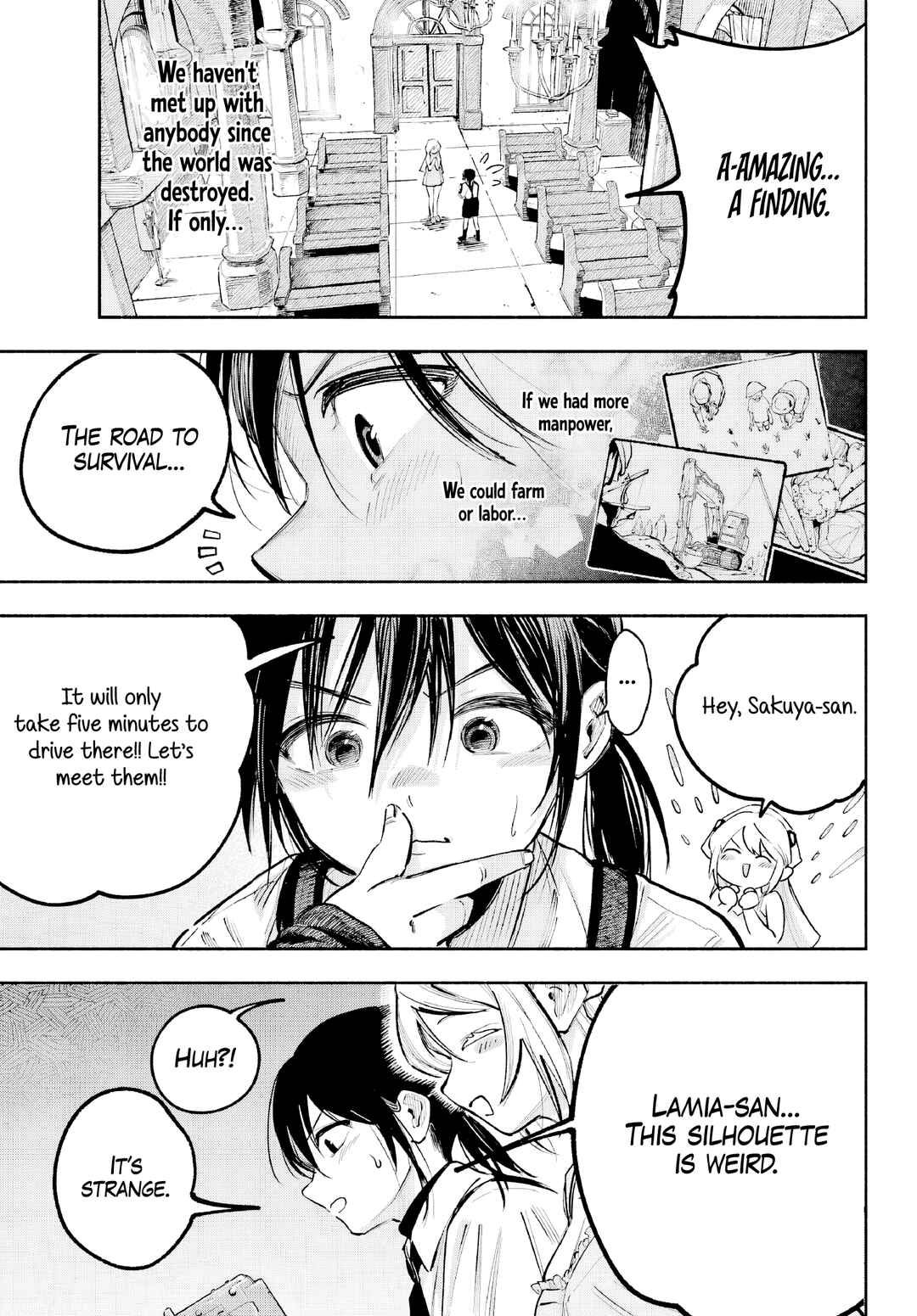 Page 8 Chapter 3 Kami-sama ga Mitenai kara