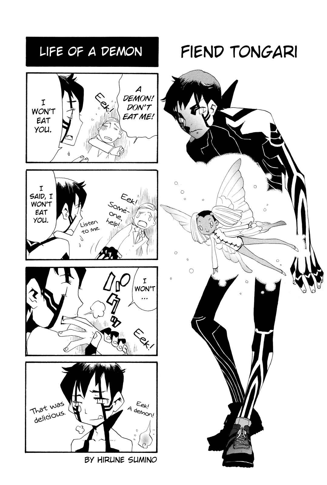 Page 1 Chapter 10 Shin Megami Tensei III: Nocturne - 4Koma Gag Battle