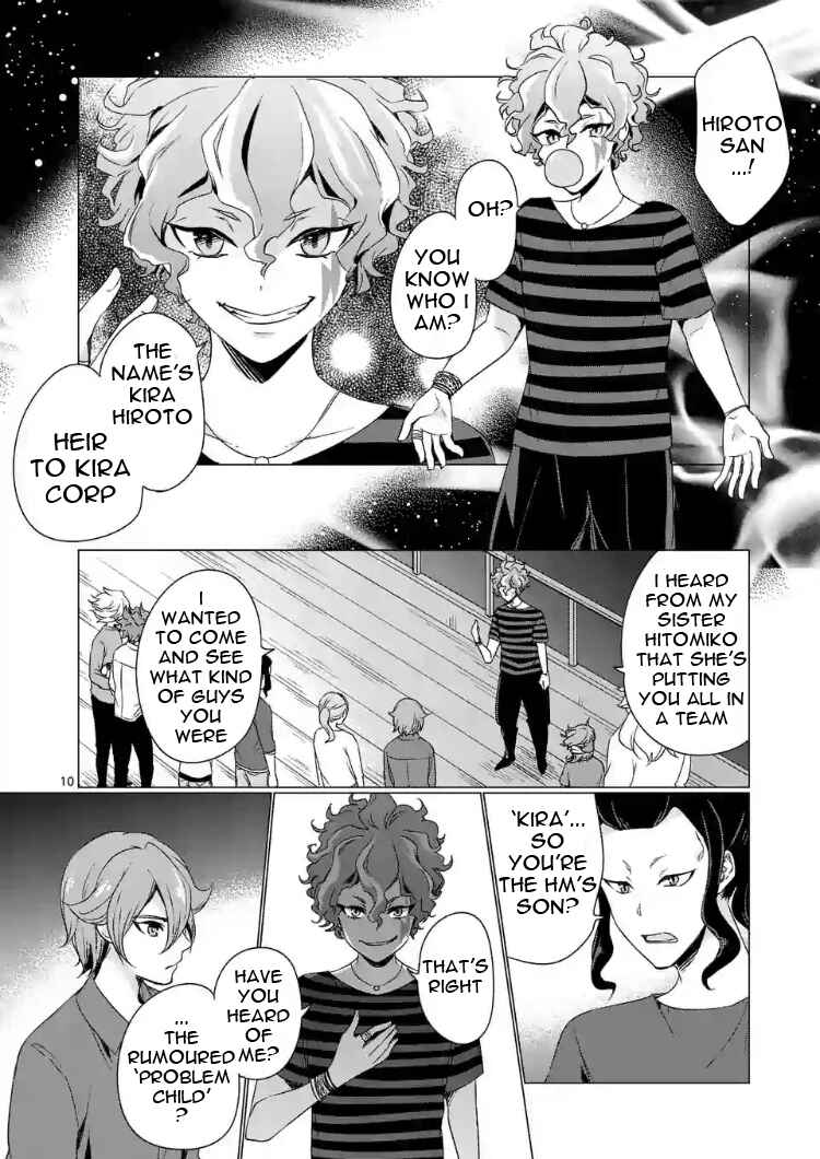 Page 10 Chapter 2 Inazuma Eleven Outer Code Anthology
