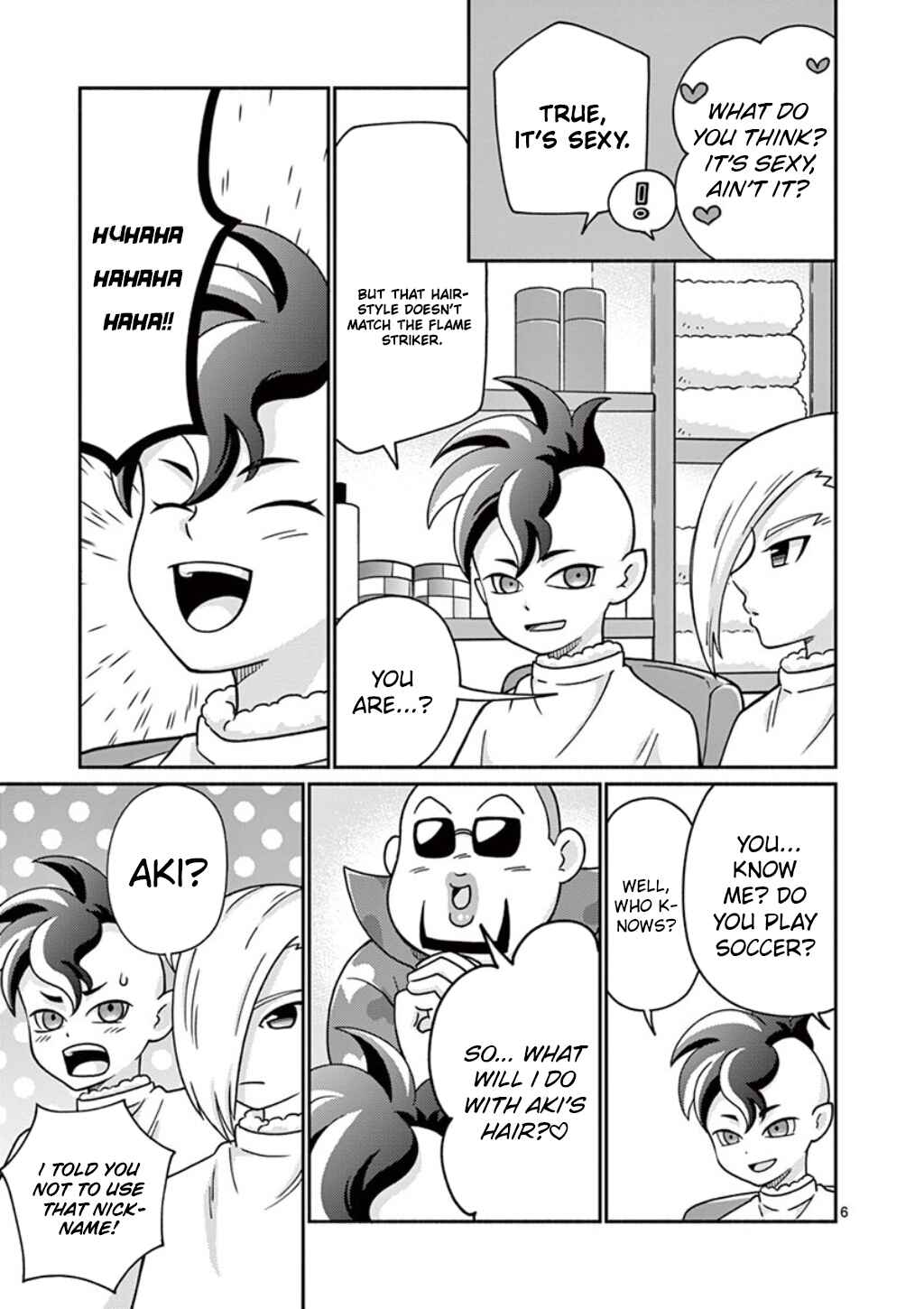 Page 6 Chapter 6 Inazuma Eleven Outer Code Anthology