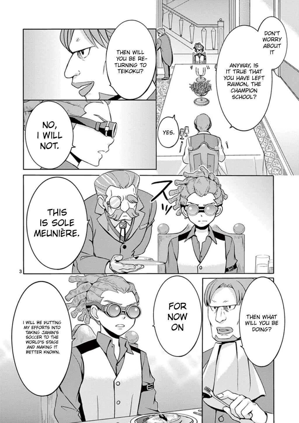 Page 3 Chapter 5 Inazuma Eleven Outer Code Anthology
