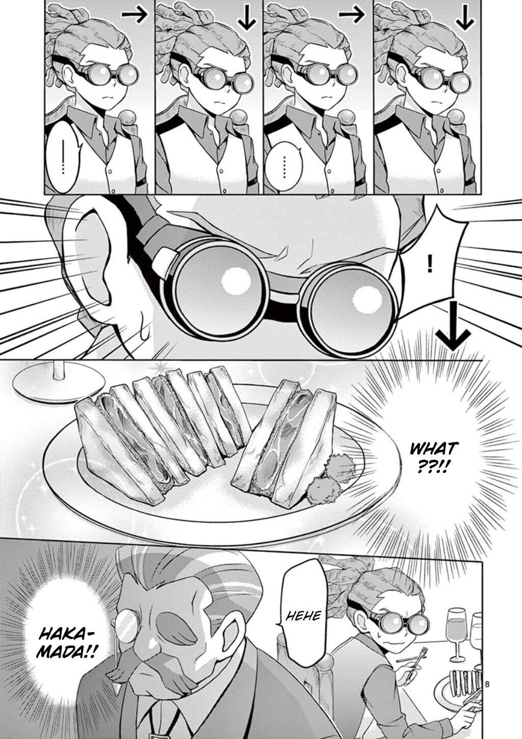 Page 8 Chapter 5 Inazuma Eleven Outer Code Anthology