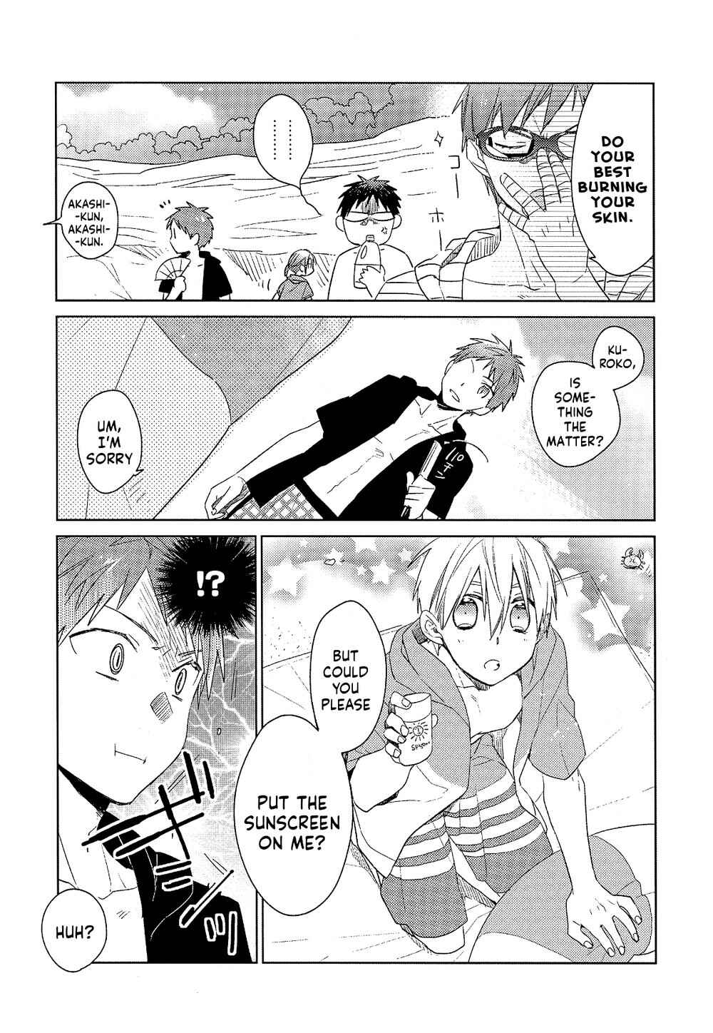 Page 7 Chapter Unknown_e372 Kuroko no Basket - Shochuu Omimai Moushiagemasu (Doujinshi)