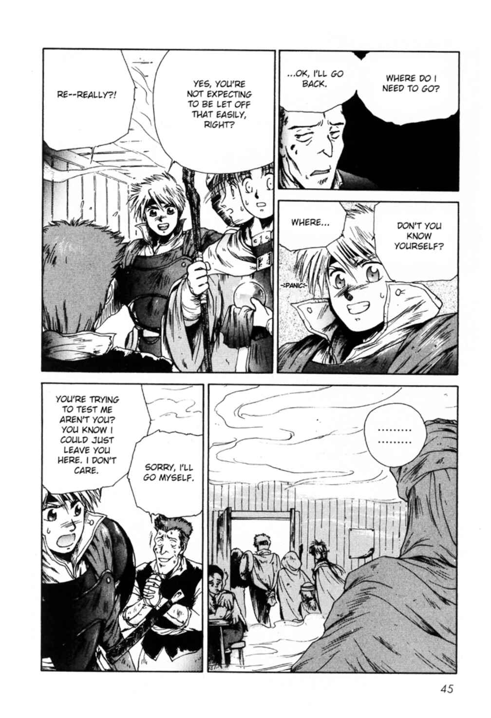 Page 11 Chapter 3 Sword World SFC Comic: Lacquer-Black Curse