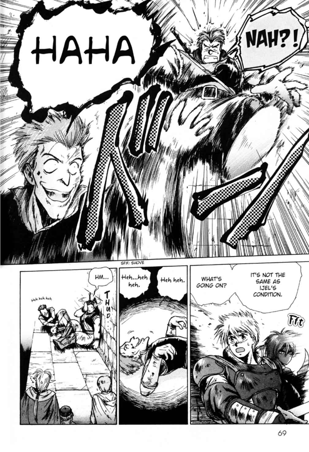Page 3 Chapter 5 Sword World SFC Comic: Lacquer-Black Curse