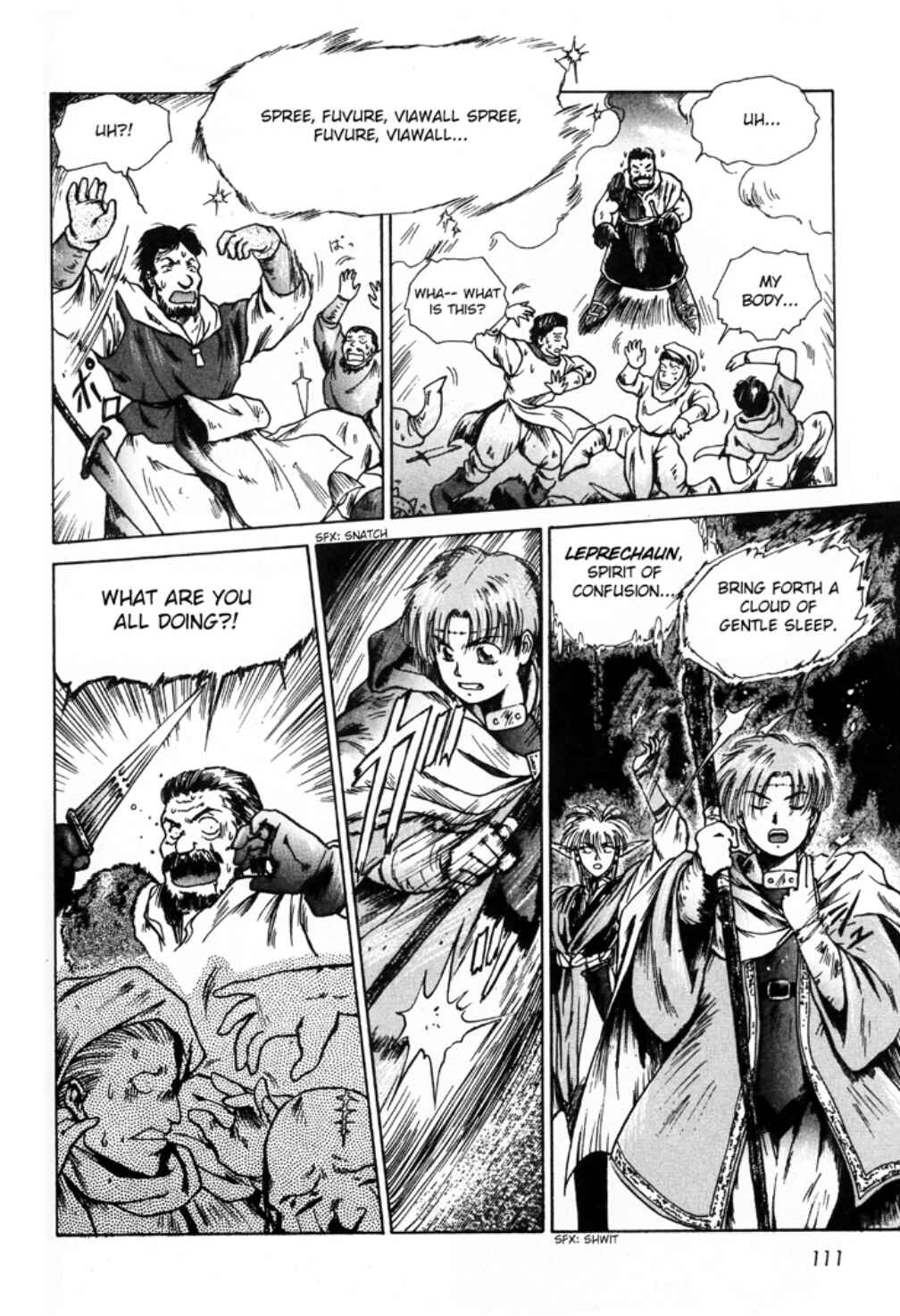 Page 13 Chapter 7 Sword World SFC Comic: Lacquer-Black Curse