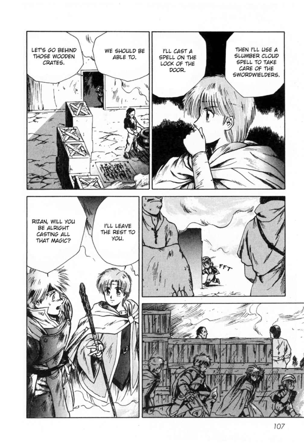 Page 9 Chapter 7 Sword World SFC Comic: Lacquer-Black Curse