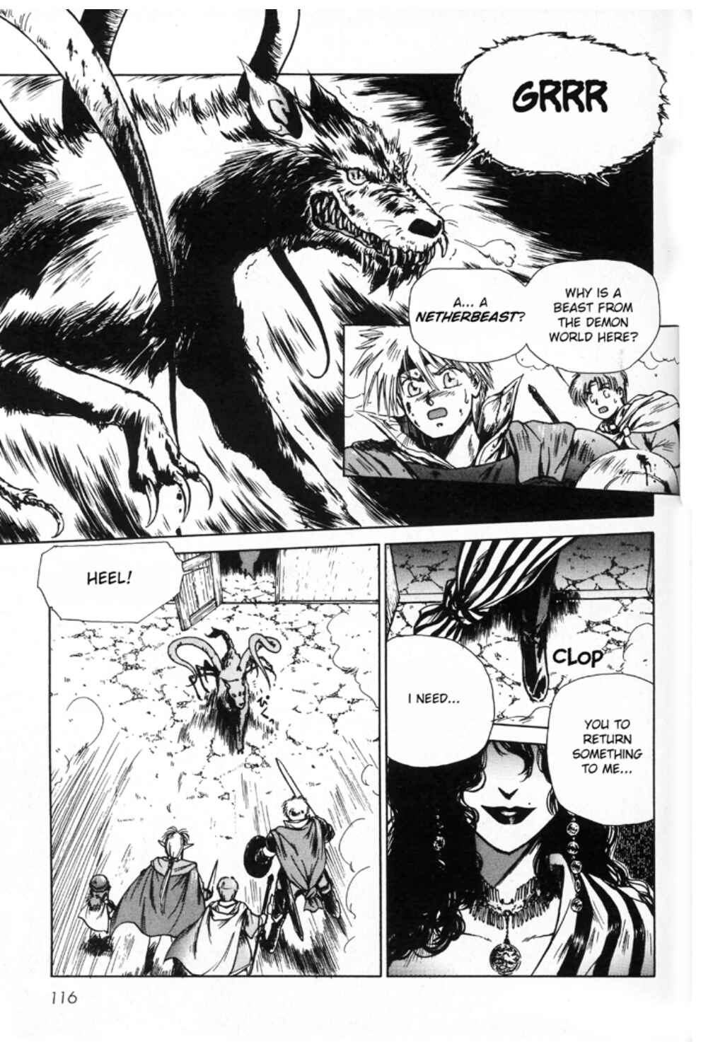 Page 2 Chapter 8 Sword World SFC Comic: Lacquer-Black Curse